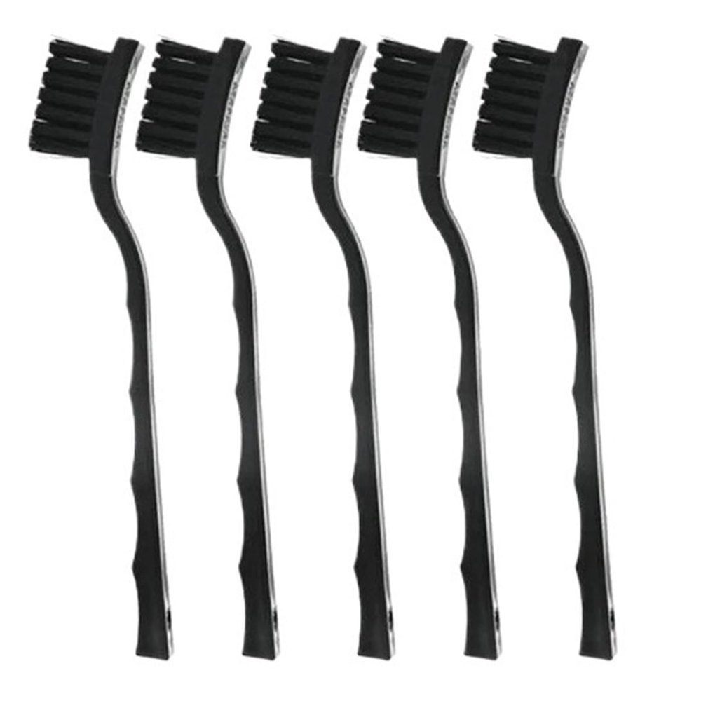 5PCS ESD Safe Anti-Static Protection Small Crank Brush Scrubbing Board Water BGA PCB Cleaning Brush Multi-Purpose Repair