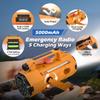 Rckskaya Solar Hand Crank Emergency Radio, NOAA Weather Radio FM/AM/SW view 3
