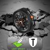 2 Pack for Samsung Galaxy Watch 8 Classic 46mm Screen Protector Case Accessories, Armour Rugged Bumper Cover for Galaxy Watch 8 Classic, Hard Bumper Case for Men Women (White+Black+Midnight) view 2
