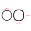 2 Pack for Samsung Galaxy Watch 8 Classic 46mm Screen Protector Case Accessories, Armour Rugged Bumper Cover for Galaxy Watch 8 Classic, Hard Bumper Case for Men Women (White+Black+Midnight) view 4