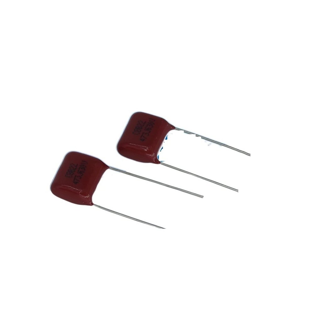 100PCS 47nF 473 630V CBB Polypropylene Film Capacitor Pitch 10mm 473J 47nF 630V