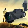 40X60 Monocular Adjustable Telescope for Adult Waterproof Monocular with Smart Phone Stand with Tripod for Sightseeing, view 3