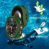 2 Pack for Samsung Galaxy Watch 8 Classic 46mm Screen Protector Case Accessories, Armour Rugged Bumper Cover for Galaxy Watch 8 Classic, Hard Bumper Case for Men Women (Green+Black+red) view 3