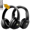 YUFFUN Rechargeable and Portable Personal FM Radio Headphones with Best Reception, Wireless Headset Radio Ear Muffs for Jogging, Mowing, Cycling, Meeting FM Receiver view 1