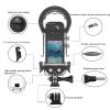 LICHIFIT 40M/131FT Waterproof Case for Insta360 X5 Panoramic Camera Dive Case Underwater Protective Housing Cover Diving Shell Cage with Expansion Interfaces and 1/4 Screw Port Adapter view 2