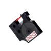 12mm Black On White Label Tape 45013 Compatible with LabelManager 160 280 COLORPOP Label Maker Fits D1 45013 45018 Label Cartridge(Red on Clear) view 1