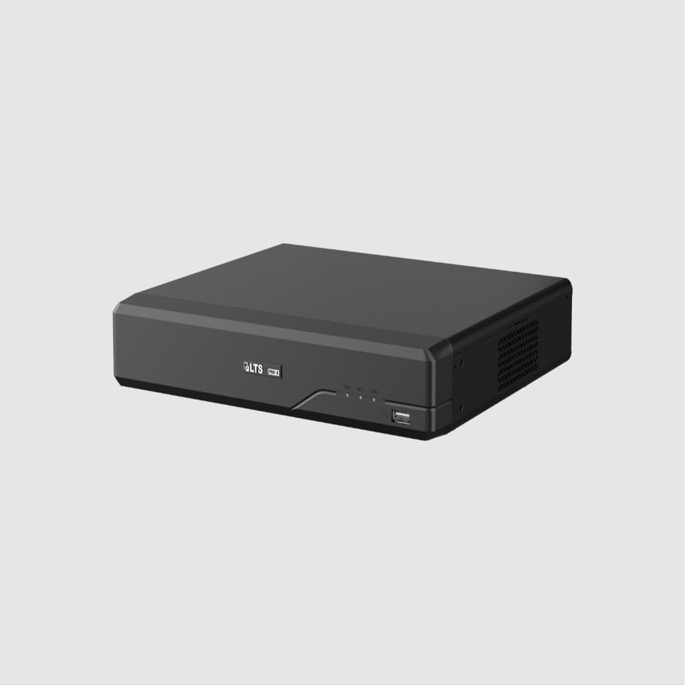 LXN7108-P8  Pro-X 8-Channel NVR with 8 PoE Ports, 4K HDMI Output, 8MP Recording, AI by Camera Support, H.265 Compression, 1 HDD Bay, and Remote P2P App Management