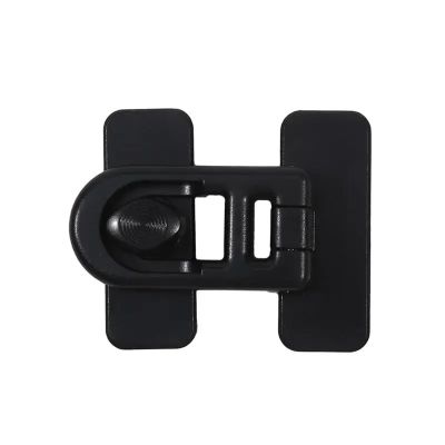10pcs Cabinet Drawer Lock Refrigerator Door Latch Durable Plastic Baby Safety Lock Multifunction Kids Security Protection Useful(Black)