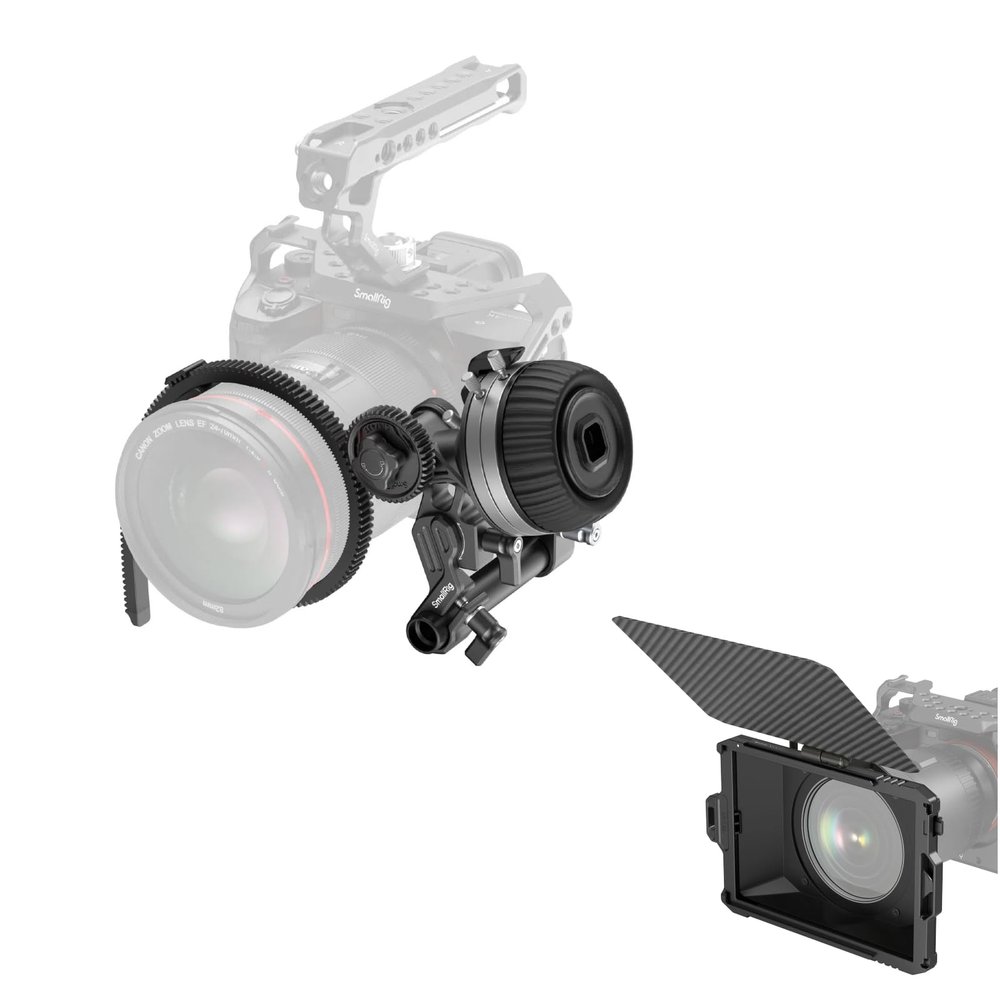 SmallRig Follow Focus F50 + Mini Matte Box