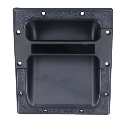 Asixxsix 2 Pcs Speaker Cabinet Handles, Comfortable Grip Recessed Speaker Handles with Mounting Screws, Speakers Side Handle Replacement for Cabinet Speakers Case