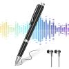 64GB Digital Voice Recorder - (4000 Hours) XIXITPY Voice Recorder with AI Noise Reduction, Voice Activated Recorder for Study Lecture Interview Course view 1