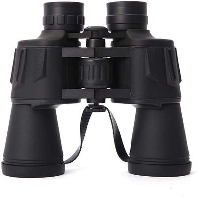 Binoculars 20X50 Optical Large Eyepiece Portable Binoculars Durable Civilian Telescope for Travel, Outdoor