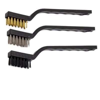 3 In1 IC Phone Repair Cleaning Brush Phone Repair Motherboard Anti-Static Steel Brush Fine Soft Brush Clean
