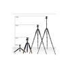 Camera Tripod Portable Aluminum Alloy Camera Tripod Monopod with 3-Way Swivel Pan Head and Carrying Bag for DV Video Cam view 2