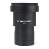 Telescope 5X Barlow Lens 1.25" Metal Fully Coated Length Extender with M42 Camera T2 T Ring Adapter for Telescope view 1