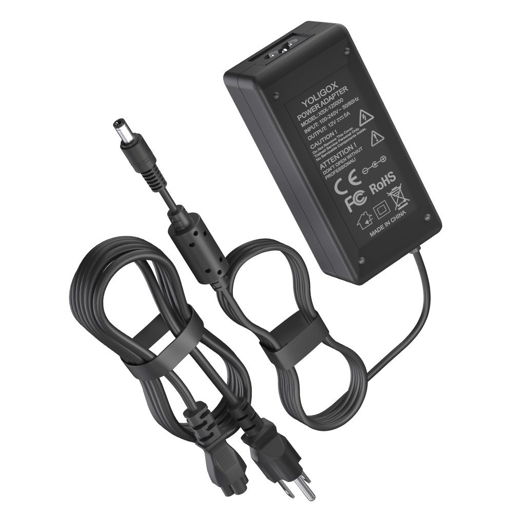 12V Power Cord Compatible with Arcade1up Game Machine - for All Riser Cocktail Tables (RYJ0136PAU0-1-2-3-4- RYJ0136PAU5), BIton BI36-120300-U2,B36-120300-E2, and BI36L-120300-1-LED AC Adapter Charger