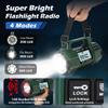 Rckskaya Solar Hand Crank Emergency Radio,Weather Alert Radio NOAA/FM/AM/SW view 4