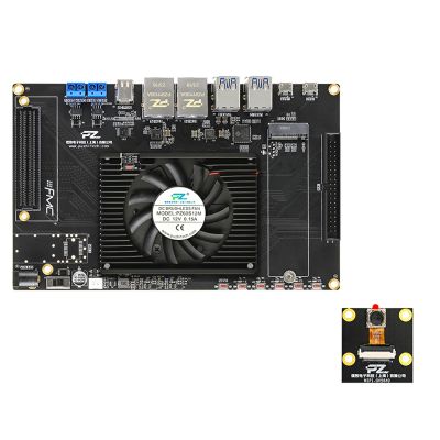 PZ-ZU2CG-FL-KFB PZ-ZU3EG-FL-KFB AMD Zyng Uitrascale+ FPGA Board ZU2CG ZU3EG SOM DDR4 USB3.0 FMC Mini DP Dual Gigabit Ethemet FPGA Development kit (PZ-ZU3EG-FL-KFB, MIPI Package)