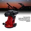 YUEHISY Telescope Mount, Latitude Adjustment Seat, 0 to 90 Degree Equatorial Wedge Base, with Dual Knobs for Astronomy Telescope Photography Equipment (Red) view 3