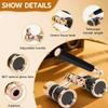 Opera Glasses Binoculars,3X25 Theater Binoculars with Foldable Handle for Adults Kids Women,Small Portable Opera Glasses for Theater and Concert Viewing (Black with Handle) view 3
