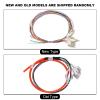 Majatou Multimode Pigtail, 12-Cores LC/UPC-62.5/125 Optical Cable High Stability with PVC Outer Cover for Networks view 2