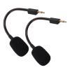 Diyeeni Replacement Microphone for BlackShark V2, V2Pro & V2 SE Gaming Headset, 3.5mm Detachable Microphone Boom, Lossless Sound, Noise Reduction, 2PCS (Black) view 1