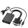 bodateng HD 1080P to HDMI-Compatible Converter Adapter with 3.5mm Audio for PC to TV Projector to Adapter view 1