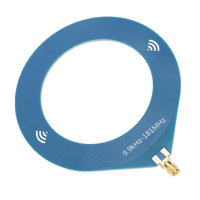 aqxreight BB Antenna with SMA Connector 9.9kHz-181MHz for Outdoor Camping and Portable Radio Use (External Thread Inner Hole)