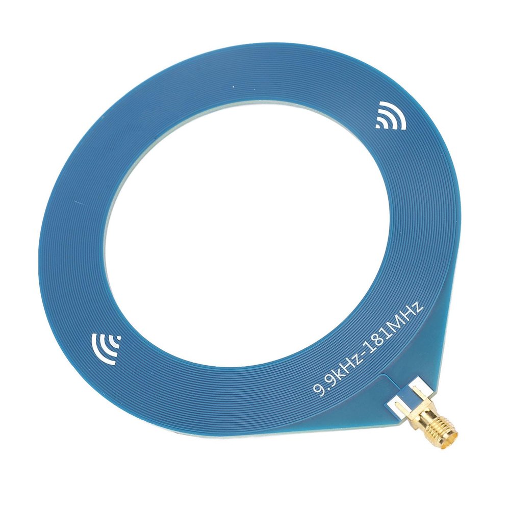 aqxreight BB Antenna with SMA Connector 9.9kHz-181MHz for Outdoor Camping and Portable Radio Use (External Thread Inner Hole)
