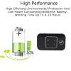 Vikye Portable WiFi Hotspot, 4G 150Mbps LTE 3000mAh Mobile Router with SIM Card Slot, for Travel Supports 10 WiFi Devices USB C Power, Black view 3