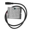 Pilipane 940nm Infrared Camera Light Board 48 LEDs High Power Automatic Sensing Night Vision Auxiliary Light for CCTV Security Camera DC12V Indoor Household Monitoring view 2
