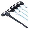 0.5M Internal MI NI S*A*S HD SFF-8087 Left Angle to 4 SATA 7P Left Angle Server Cable view 4