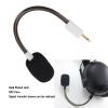 Denash Detachable Gaming Microphone for BlackShark V2,V2 Pro,V2 SE, 3.5mm Noise Cancelling Mic Replacement with Gold Plated Jack (White) view 3