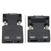bodateng HDMI to Converter Adapter with Audio Cable HD 1080P to Adapter Converter for PC to HDTV Projector(VGA to HDMI Black) view 3