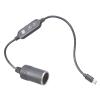 Digital Display USB Type C to 12V Car Socket Converters Adjustable 5V9V12V15V24V for Dashes Camera Charging Dashes Camera USB C Adapter view 1