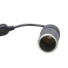 Digital Display USB Type C to 12V Car Socket Converters Adjustable 5V9V12V15V24V for Dashes Camera Charging Dashes Camera USB C Adapter view 3