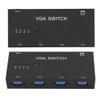 4 in 1 Out VGA Splitter Video Converter Switcher, HD 1920x1080 Resolution, Simple Installation, No Software Required, Ideal for Multiple Computers to Share One Display view 3