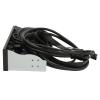 5.25 Inch Metal Media Dashboard, USB3.0 Expansion Dock with 2xUSB3.0, 2xUSB2.0, 1xType C, 10Gbps High Speed, Plug and Play, Wide Compatibility, for PC Desktop Chassis view 4