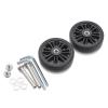 Luggage Replacement Wheels 4 Pairs Suitcase Replacement Wheel with Screw Travel Luggage Repair Accessories for Most of Wheels Rolling Luggages(49 x 14.5mm) view 1