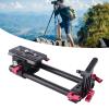 DSLR Camera Rail Riser Rig System with Base Kit, Shock Absorbing Mount, 15mm Dual Rod Support for Stable on Tripod view 4