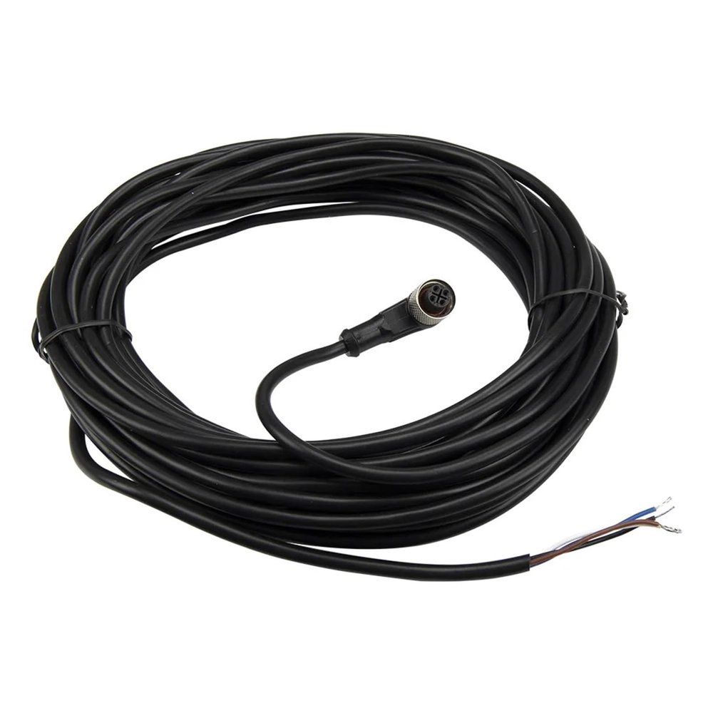 1pc FSC12-FB-4 M12 40m PVC Cable Sensor Connector 4 pins Bend Female Head for M12 NPN PNP NO+NC Proximity Sensor Switch
