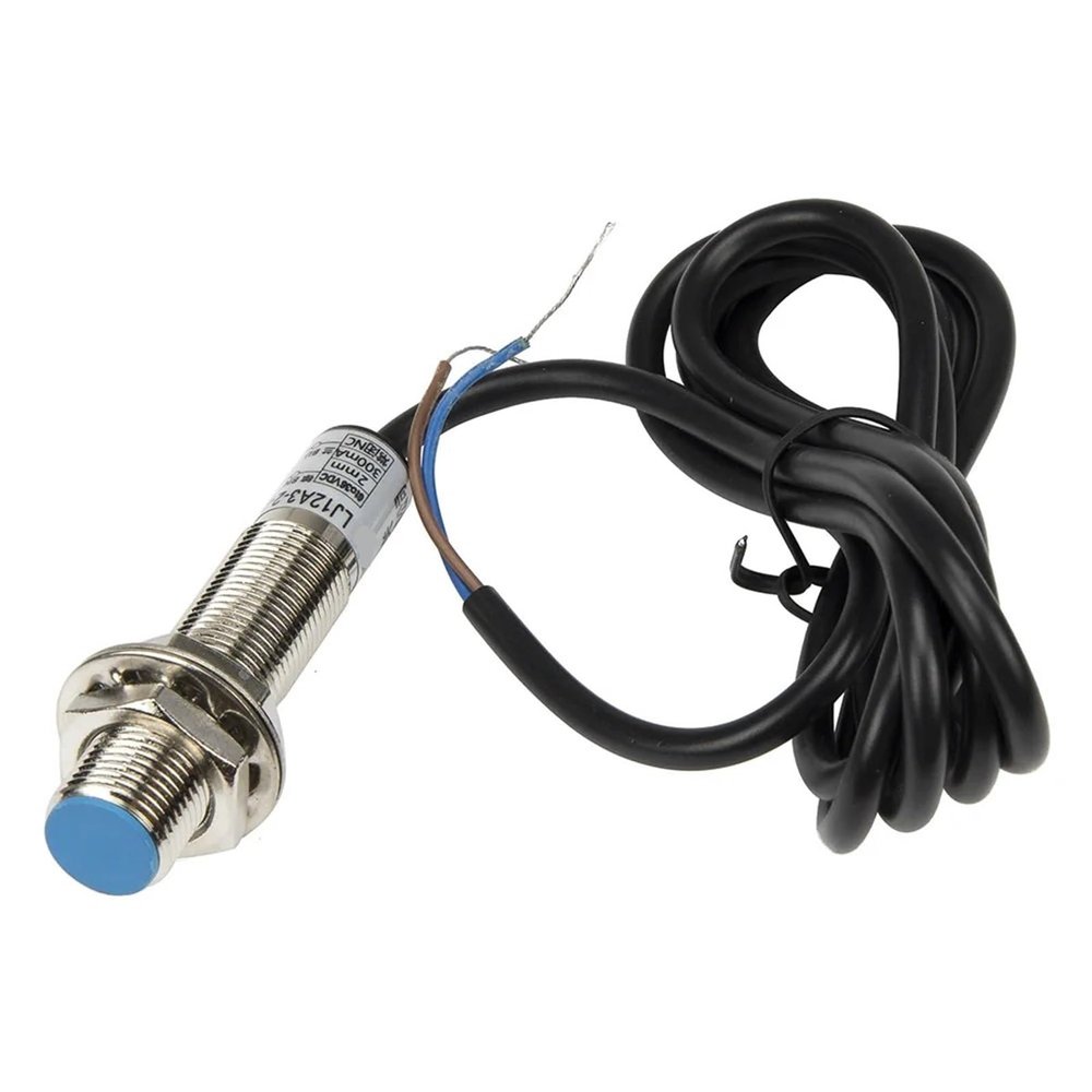 1pc M12 2mm Sensing Two Wires NO NC 6-36V LJ12A3-2-Z/EX DX AC 90-250V LJ12A3-2-J/EZ DZ Cylinder inductive Proximity Sensor Switch(J-DZ AC 2 Wires NC)