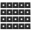 20Pcs 12 Inch Record Kraft Paper Jackets, 350gsm Thick Cardboard, Protective Outer Record Sleeves, Matte Black Finish, with Diecut Center Hole for Easy Label Viewing view 1