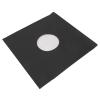 20Pcs 12 Inch Record Kraft Paper Jackets, 350gsm Thick Cardboard, Protective Outer Record Sleeves, Matte Black Finish, with Diecut Center Hole for Easy Label Viewing view 2