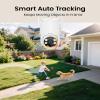 Anlapus 4 x C281 3MP 2K Security WiFi Camera Outdoor, 360 Pan/Tilt Wired Security Camera, AI Detect, Auto Track, Color Night Vision, 2-Way Talk, 2.4/5GHz, Light Siren Alarm, Cloud/Memory Card Storage view 4
