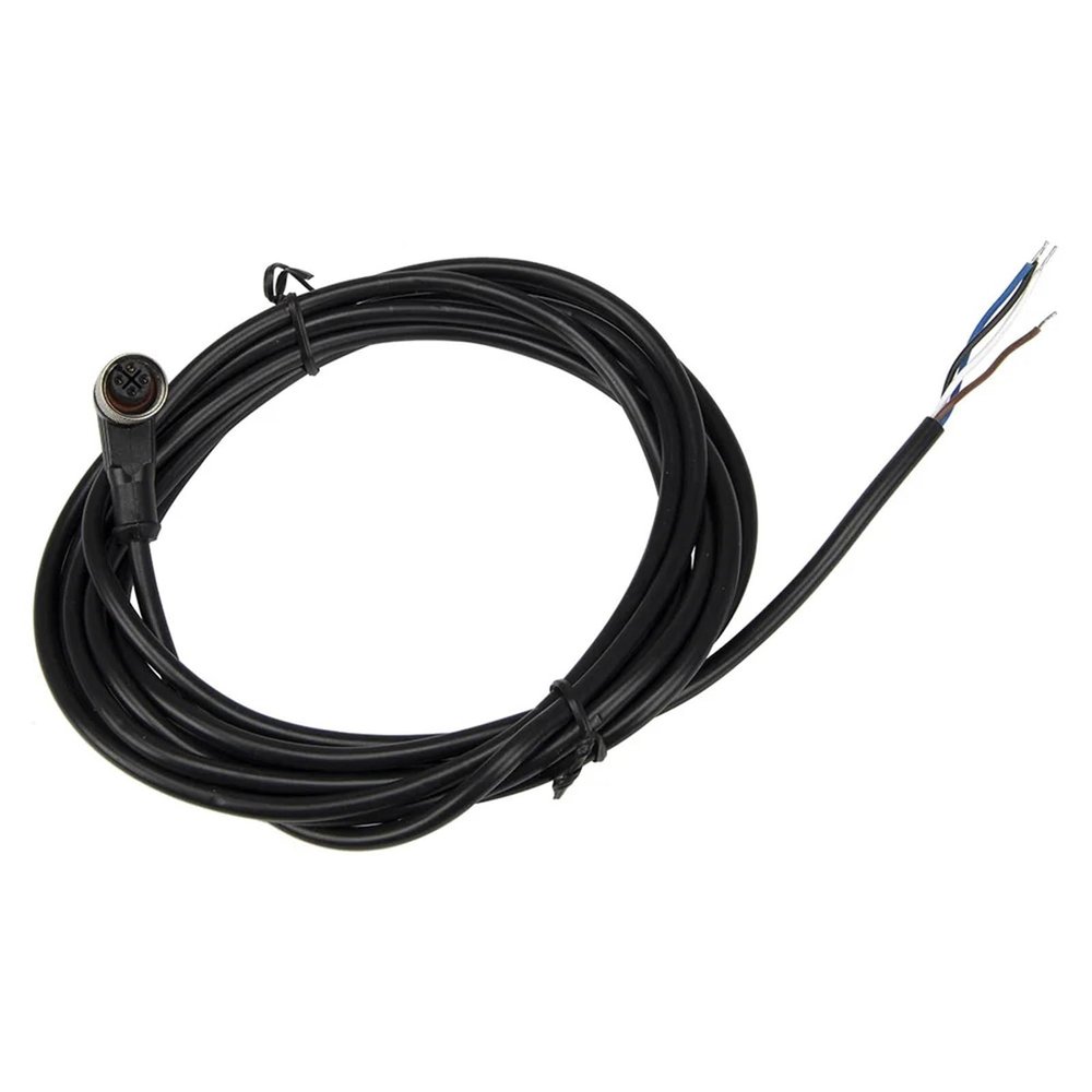 1pc FSC12-FB-4 M12 3m PVC Cable Sensor Connector 4 pins Bend Female Head for M12 NPN PNP NO+NC Proximity Sensor Switch
