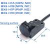 1pc Square Shielded Inductive Proximity Sensor 3-Wire 12V/24V Long Sensing Distance Metal Limit Switch Sensor(BX6-H7P) view 3