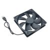 1pc 120mmx120mmx25mm 80mmx80mmx25mm 12Volt Fluid Bearing USB Exhaust Cooling Fan(12 CM_NO RGB) view 2