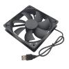 1pc 120mmx120mmx25mm 80mmx80mmx25mm 12Volt Fluid Bearing USB Exhaust Cooling Fan(12 CM_NO RGB) view 3