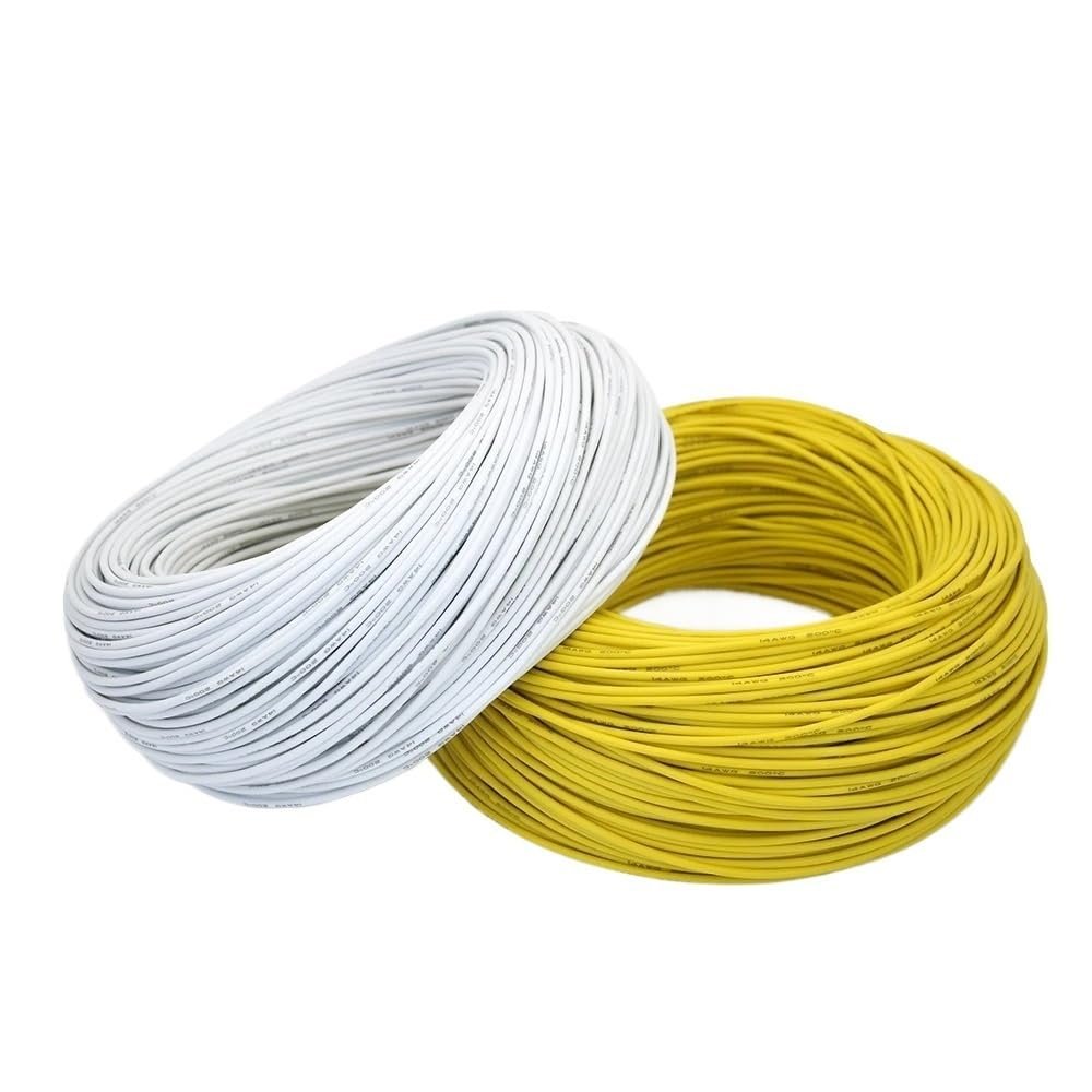 10m Silicone Cable 8 9 10 11 12 13 14 15 16 17 18 20 22AWG high Temperature Resistant Soft Silicone Wire(16 AWG 1.27mm)